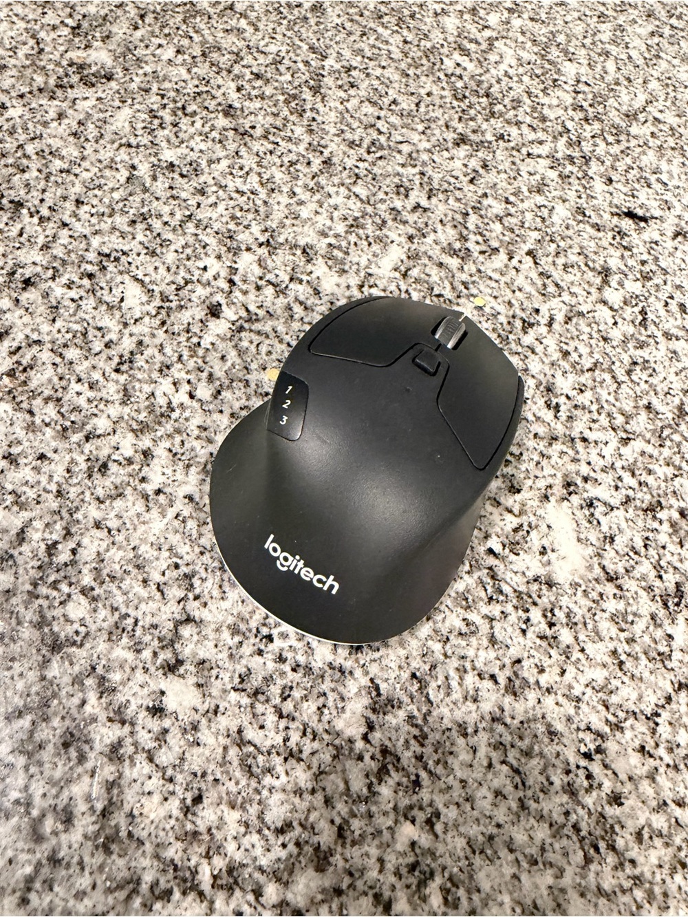 Logitech M720 Black Wireless Ergonomic Office Mouse
